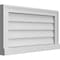 Ekena Millwork Vertical Surface Mount PVC Gable Vent w/ 2"W x 2"H , Brickmould Sill Frame, 26"W x 14"H GVPVE26X1403SN - alternate 2